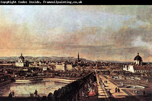 Bernardo Bellotto View of Vienna from the Belvedere